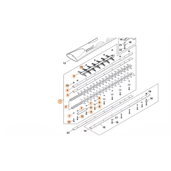 STIHL  Zestaw urządzenia tnącego R 4869 710 5903